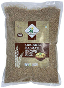 24 Mantra Organic Brown Basmati Rice 8LB