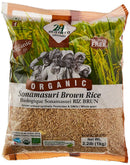 24 Mantra Organic Brown Sonamasuri Sona Masoori Rice 1KG