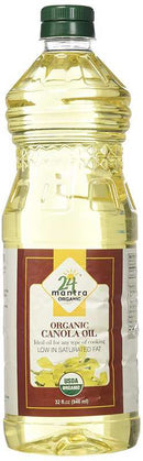 24 Mantra Organic Canola Oil 32oz