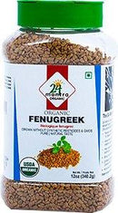 24 Mantra Organic Fenugreek Seeds 12oz