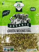 24 Mantra Organic Green Mung Moong Split 2LB