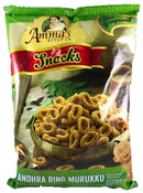 Amma's Kitchen Snacks Andhra Ring Murukku 200gm