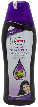 Ayur Amla Shikakai with Reetha Shampoo 1Liter