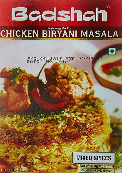 Badshah Chicken Biryani Masala