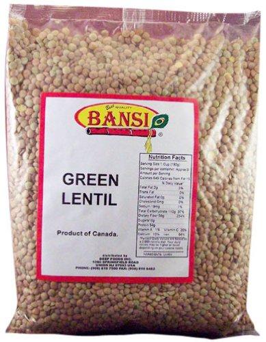 Bansi Green Lentils 4LB