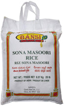 Bansi Sonamasuri Sona Masoori Rice 20LB