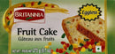 Britannia Eggless Fruit Cake Sliced