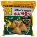 Deep Frozen Party Samosas Spinach Paneer 36 Count
