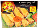 Deep Frozen Vegetable Jumbo Spring Rolls 6 Count