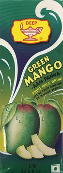 Deep Green Mango Drink Aam Panna AamPanna 1 Liter