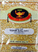 Deep Toor Dal Tur Daal 2LB