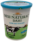 Desi Dahi Low Fat Yogurt Plain 32Oz