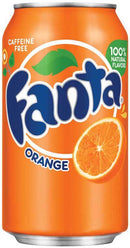 Fanta Orange Soda 300 ml Can