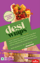 Haldiram's Frozen Desi Wraps Chilli Paneer