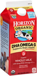 Horizon Organic Whole Milk DHA Omega 3