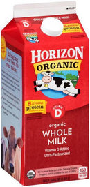 Horizon Organic Whole Milk Half Gallon