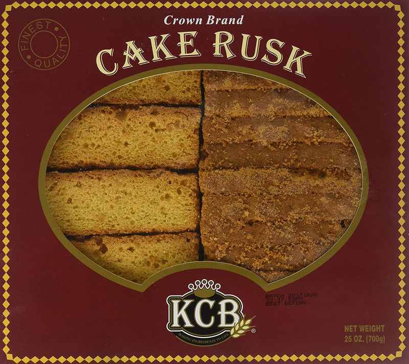 KCB Eggless/No Eggs Cake Rusk (Suitable For Vegetarians) 700gm