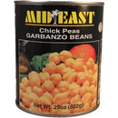 Mid East Garbanzo Beans Chick Peas (Canned) 29oz