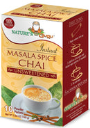 Nature's Guru Unsweetened Masala Instant Chai Tea Bags