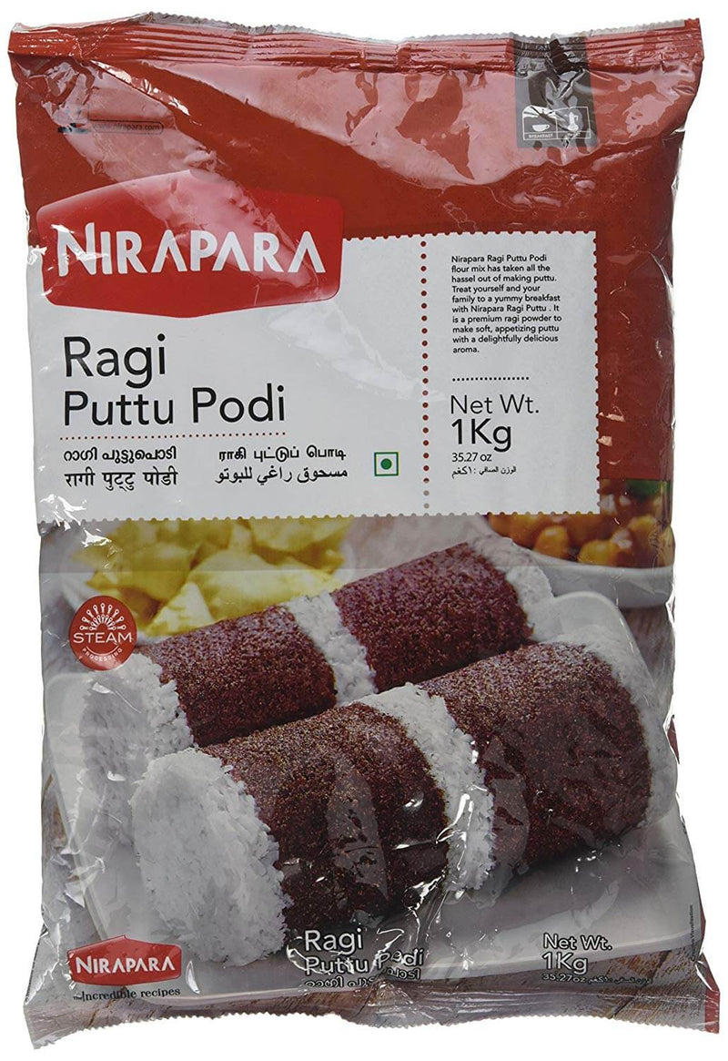 Nirapara Ragi Puttu Podi