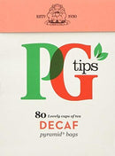 PG Tips Decaf Tea Bags 80