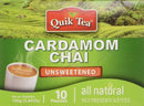Quik Tea All Natural Unsweetened Cardamom Instant Chai