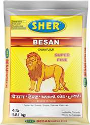 Sher Besan Flour 4LB