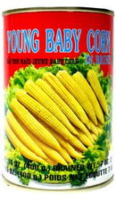 Sunlee Young Baby Corn In Brine (Canned) 400gm