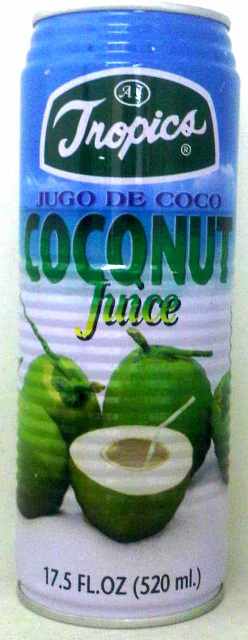 Tropics Coconut Juice 520ml