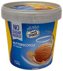 Vadilal Quick Treat Butterscotch No Sugar Added Ice Cream 1 Liter